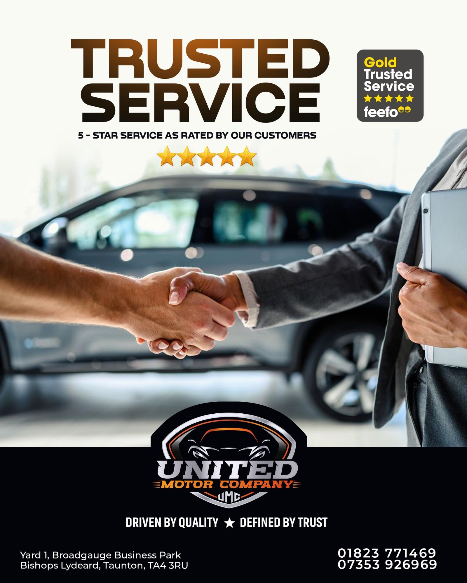 Trusted Service - 5 Star Rated